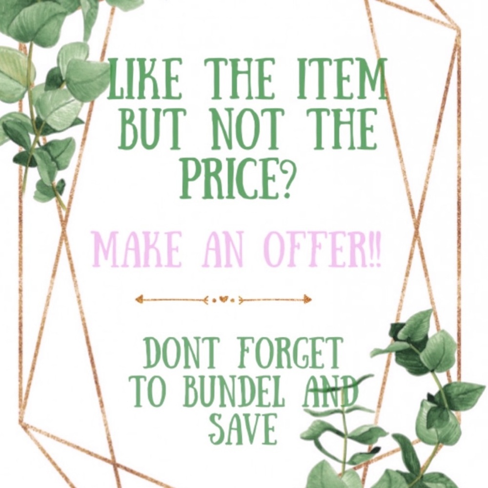 Bundle and save or make me an offer!